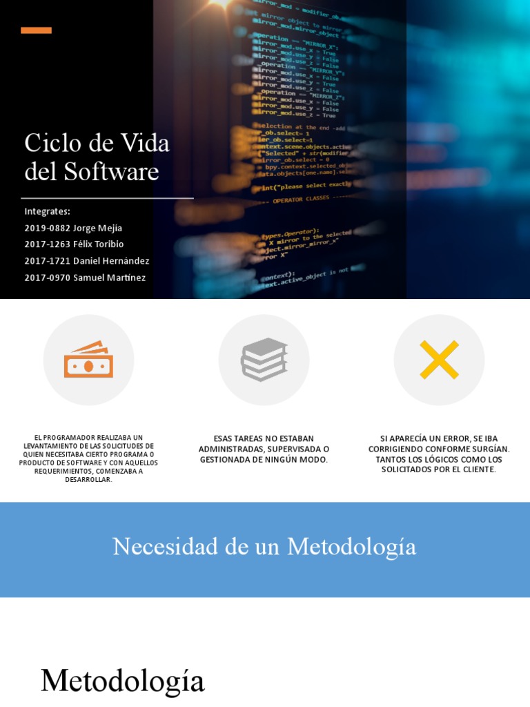 Ciclo de Vida de Un Software | PDF | Ingeniería de software | Software