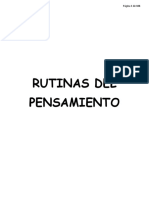 Rutinas Del Pensamiento Proyecto Zero