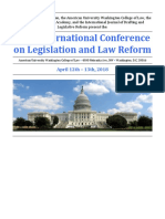 Fifth International Conference On Legislation and Law Reform