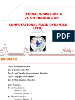 Ins National Workshop & Hands-On Training On Computational Fluid Dynamics (CFD)