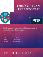 Farmakoterapi Pada Pediatrik