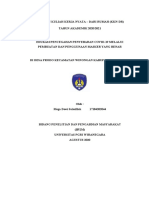 Edukasi Pencegahan Covid-19 Melalui Pembuatan dan Penggunaan Masker