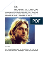 Kurt Cobain, fundador de Nirvana