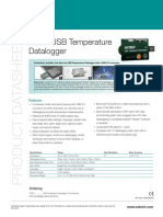 USB Temperature Datalogger: Features