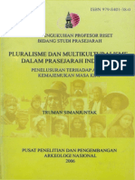 pluralisme dan multikulturalisme dalam prasejarah indonesia