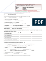 Recovery Third Term - 8th Grades - 2020.: Todos Los Ejercicios en Forma Ordenada