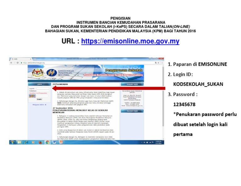 Login Ikeps Secara Dalam Talian 2020 Pdf
