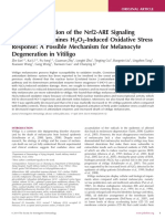 Jian2014-Impaired Activation of The Nrf2-ARE Signaling Pathway Undermines H2O2 Induced Oxidative Stress