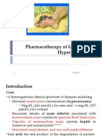 Pharmacotherapy of Gout and Hyperuricemia