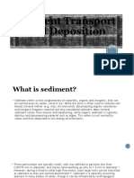 Sediment Transport and Deposition