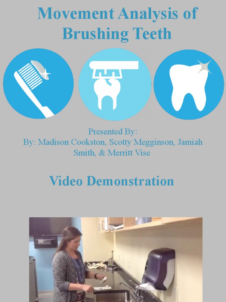 Activity AnalysisBrushing Teeth PDF Anatomical Terms Of Motion Elbow
