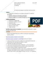 Actividad - Proteina en Alimentos