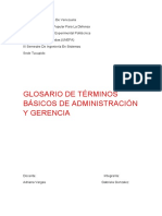 Glosario de Sistemas Administrativos