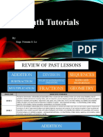 Assessment (Math - Operations, Fractions)