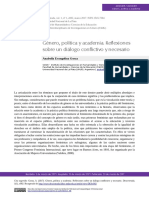 Género, Política y Academia. A. Gorza