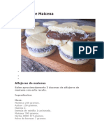 Alfajores de Maicena