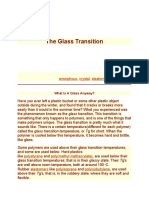 The Glass Transition