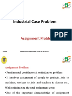 Industrial Case Problem