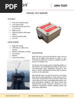 Arn-Ts2D: Digital Tilt Sensor