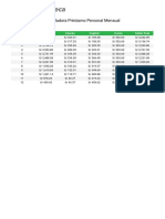 Calculadora Préstamo Personal Mensual PDF