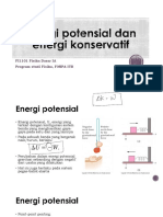 Minggu 5 - Energi Potensial - Energi Konservatif