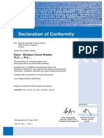 Declaration of Conformity: Eaton - Miniature Circuit Breaker, PLS.-..., PLZ.-..