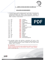 Abreviações em receitas médicas