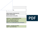 Imp-Mediclaim & Accidental Insurance - Data