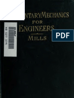 Elementary Mechanics For Engineers by Mill Rich