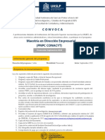 Convocatoria MDE Sept 2020 PDF