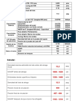 Cálculos Pozo 2 Sup. - 9800