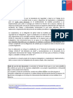 Acciones para La Gestión Preventiva Del COVID 19