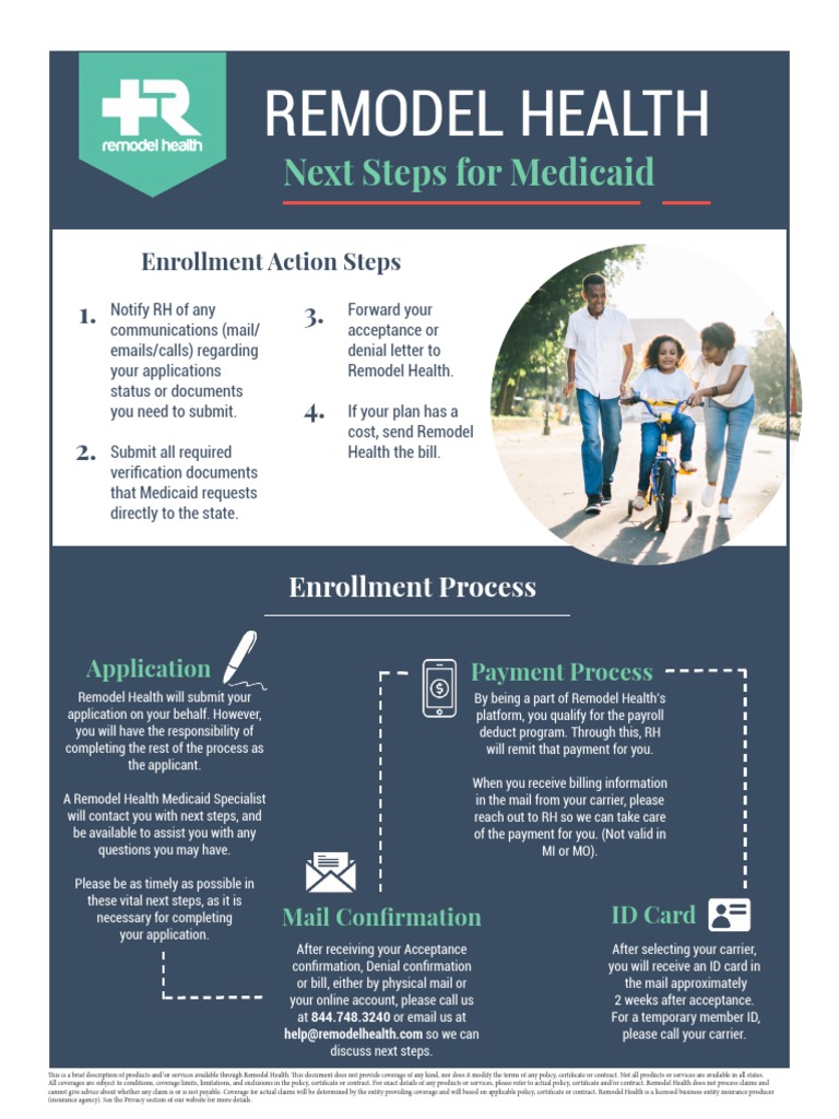 MedicaidNextSteps RH PDF | PDF | Mail | Medicaid