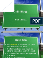 Infinitives 1