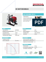 Motobomba WX10 1