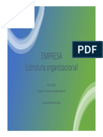 7825 Empresa Estrutura Organizacional Aula 1 PDF