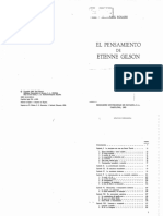 El Pensamiento de Etienne Gilson Primeros Siete Caps Echauri PDF