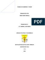 Formas de Gobierno y Poder