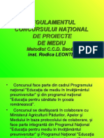 2 04406 608 Regulamentul Concursului de Proiecte