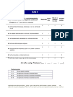 Escala Del Trastorno de Ansiedad Generalizada (GAD-7)