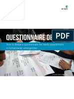 Acaps Technical Brief Questionnaire Design July 2016 0 PDF