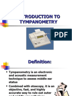 Introduction To Tympanometry