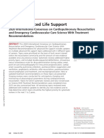 Adult Advanced Life Support: Circulation