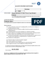 Model Declaratie Proprie Raspundere PDF