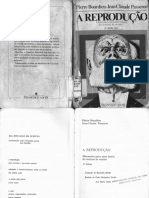 Pierre Bourdieu - A Reprodução - Elementos para Uma Teoria Do Sistema de Ensino-Ed - Francisco Alves (1992)