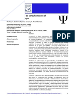 Alianza Terapéutica de Consultantes en El Proceso de Psicoterapia PDF