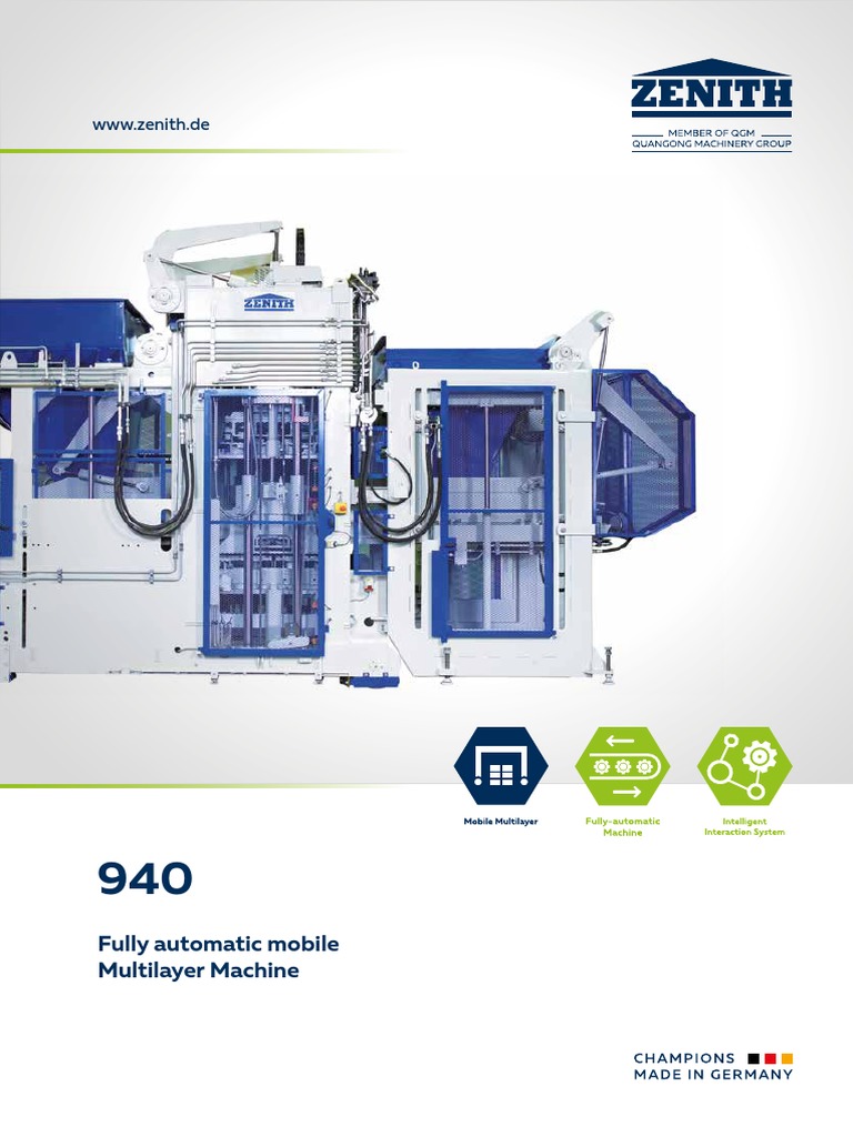 WWW - Zenith.de: Fully Automatic Mobile Multilayer Machine | PDF ...