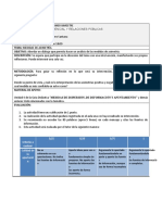 Foro Estadistica Indicaciones - Asistencia Gerencial y Relaciones Publicas