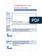 Ficha de Planificación de Una Clase Con Aprendizaje Inverso