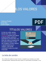 Titulos Valores